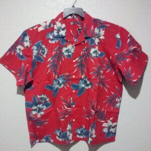 Men's Tropical Casual Shirt (NWT)... Fast Shipped From USA